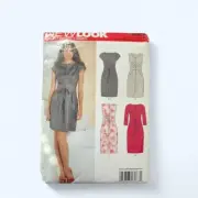 New Look Pattern 6067 Dress Pattern Sz 6 8 10 12 14 16 Uncut FF Complete 2011