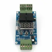 DC 24V Dual Channel Programmable Relay Cycle Delay Timer Switch Module