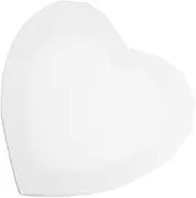 SEWACC 2pcs Creative Painting Board Heart Canvas Wall Art Canvas Magnets Art Painting Display Easel Stand Mini Easel Boards French Easel for Painting Easels for Display Kit Couples White