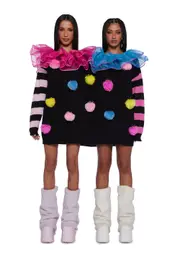 [Trickz N' Treatz] Clown Trouble Knit Sweater Set - Multi