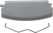 Car Armrests Car Armrest Cover Console Cover Latch Clip for Audi A4 B6 B7 2002-2007 Car Center Console Accessories Console Armrest(Gray)