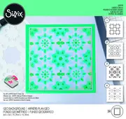 Sizzix Geo Background Layered Stencils