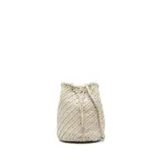 [Dragon Diffusion] Dragon Diffusion Pompom Double Jump Leather Bag ONE SIZE NEUTRALS