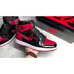 【FERG SHOES】NIKE AIR JORDAN 1 BRED PATENT 黑紅 漆皮 高訂