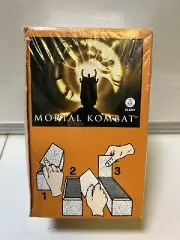 @ Mortal Kombat Movie Sticker Pack Box 1995 Baio New Unopened