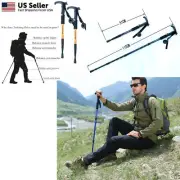 OutdoorTrekking Poles Nordic Walking Sticks Adjustable Anti-shock Trekking Poles