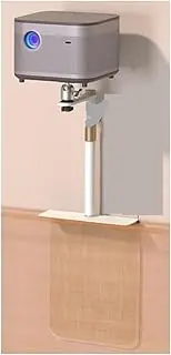 Mount Projector Bed Sofa Projector Stand Height Adjustable Projector Universal Bedside Projector Various Projectors(White)