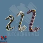 SOLID STAINLESS STEEL MEAT S-HOOKS BUTCHERS HUNTERS SAUSAGE MAKING 4IN 6IN 8IN
