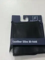 George Men's George Black Billfold Wallet