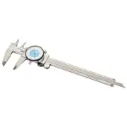 Dasqua 0-6 Stainless Steel Dial Caliper with Depth Gauge Model 2210-8280