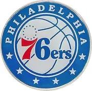 Desert Cactus Philadelphia 76ers Lapel Pin NHL Team Logo National Basketball Association Enamel Made of Metal (Lapel Pin), Brass, no gemstone