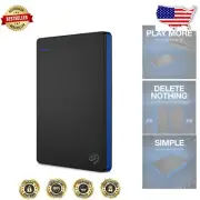 Game Drive 2TB USB 3.0 External Hard Drive for PS4 - Stylish & Efficient