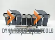 Lathe Tailstock Die Holder 8 Pcs Set MT1 Shank Holds 4 Metric & 4 Imperial Dies