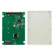 M.2 NGFF B+M Key SATA SSD to 44 Pin 2.5 IDE Converter Adapter Card with Case