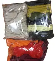 Zipper Zips Bulk Pack 1 KG Random Assorted Sizes Colours Plastic and Metal Zip