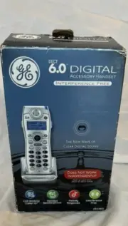 4K GE 6.0 Digital DECT Cordless Handset and Base Replacement