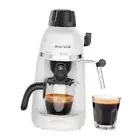 Espresso Coffee Machine Cappuccino Latte Maker 3.5 Bar 1-4 Cup with Steam White