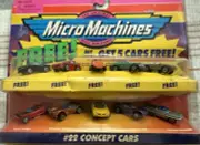 MicroMachines The Original Scale Miniatures #22 Concept Cars