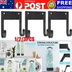 1-3x Iron Hook Holder for Ironing Board Hanger Iron Holder Wall Door Rack Hook