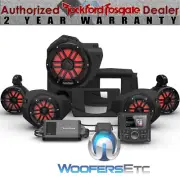 ROCKFORD FOSGATE RZR14-STG4 AUDIO KIT FOR SELECT POLARIS RZR MODELS 2014 - UP