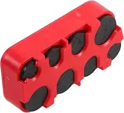 jojofuny Box Portable Coin Holder Box with Divided Compartments Coin Storage Organizer for Car and Home Stylish Design