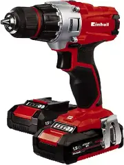 Einhell TE-CD 18-Volt Cordless 2-Speed 1250 RPM MAX Workshop Drill/Driver Kit
