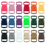 3/8 inch (11mm) Safety Breakaway CAT Collar BUCKLES 18 Color Assortment
