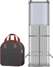 Fish Trap, Square Fishing Bait Trap, Minnow Basket, Crawfish Net Bag, Crab Shrimp Turtle Catcher, Foldable Fisherman Kit for River, Yellow, Gray, 23x23x1.5cm