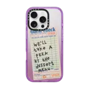 iPhone 16 Pro Impact Case MagSafe Compatible The Dessert Menu Case