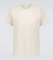 [Les Tien] Les Tien Classic cotton pocket T-shirt UK 14,5 neutrals