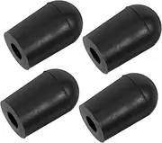 Kisangel 4Pcs Cello Endpin Stopper Non Slip Pad for Bass Cello Models Durable Protector to Enhance Tone Extend Lifespan Easy Installation Inner