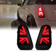 LED Pair SmokeRear Lamps Taillights Fits For Mini R50 R52 R53 Cooper 2002-2006 (for: Mini)