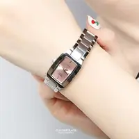 在飛比找樂天市場購物網優惠-CASIO卡西歐 長方錶框粉面手錶 女孩質感鐵錶 有保固 柒