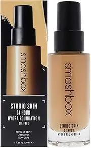 [Smashbox] Studio Skin 24 Hour Wear Hydrating Foundation - 2.35 Light-Medium With Warm Undertone For Women 1 oz Foundation