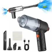 3500Pa Mini Cordless Vacuum Cleaner with Versatile Nozzle High-Speed Turbine Motor 120W Type-C Recharging Handheld Vacuu