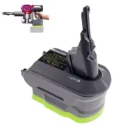 Adapter for Ryobi 18V Lithium Battery Convert to Dyson V7 V8 Animal Motorhead