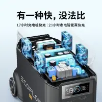 在飛比找蝦皮購物優惠-【源頭工廠-現貨速發】EcoFlow正浩戶外移動電源220v