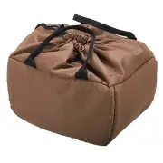 Camera Insert Bag, 11" x 7" x 5" Camera Bag Inner Case, Brown
