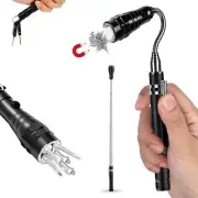 Flexible LED Magnet Pickup Tool Pick Up Stick for Car and Home