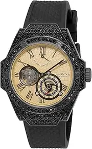 Sonne S031 Men's Watch, Stainless Steel, Rubber, Automatic, 2.1 inches (53 mm) Watch