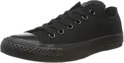 [Converse] Chuck Taylor All Star Core Ox Canvas Shoes,Black Monochrome,8.5 M US