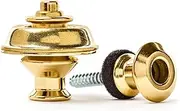 Dunlop SLS1034G Straplok Dual Design Strap Retainer System, Gold