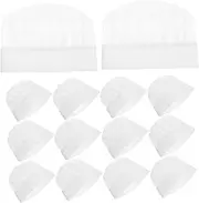 [Healvian] 25pcs Chef Hats for Cute Disposable Kitchen Caps for Baking Classes Birthday Parties Role Playing Activities Chef Outfit
