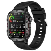 QX11 1.96inch HD Screen bluetooth Call Heart Rate Blood Pressure SpO2 Monitor Breath Training SOS Sleep Monitoring Multi