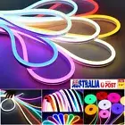 1M 5M 10M 20M LED Strip Neon Flex Rope Light Waterproof DC 12V Outdoor Lighting