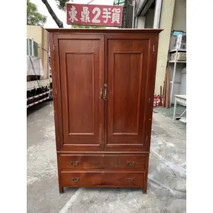古董檜木原木頭衣櫥 衣櫃