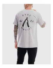 [DVNT] Rough Cuts Tee in Grey Marle