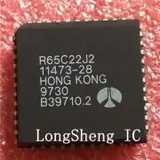 5PCS Rockwell R65C22J2 65C22 6522 8-BIT Microprocessor PLCC44 RARE new