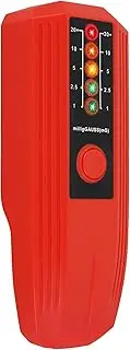 Abizarch Electromagnetic Radiation Detector Portable EMF Reader with Colorful LED Light High Accuracy Electromagnetic Radiation Tester Battery Powered Electric EMF Detector for Industrial