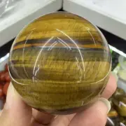 50mm Natural tiger's-eye quartz sphere Crystal Energy ball healing Reiki